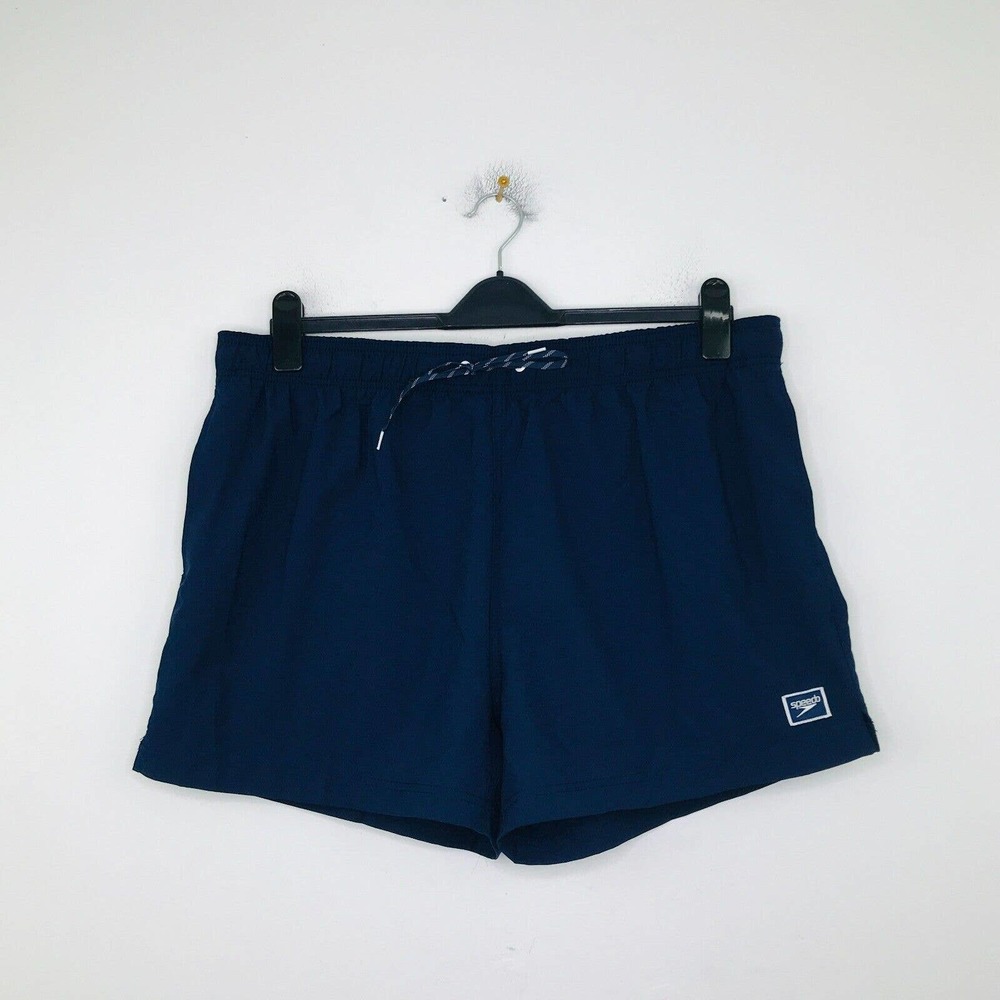 Speedo Men's Xxl Swim Shorts Blue Redondo Edge 14 Inch Volley